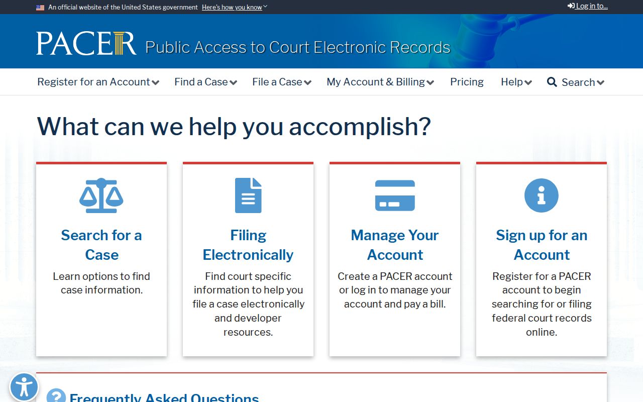Federal court docket access for Hamblen County BOP release records